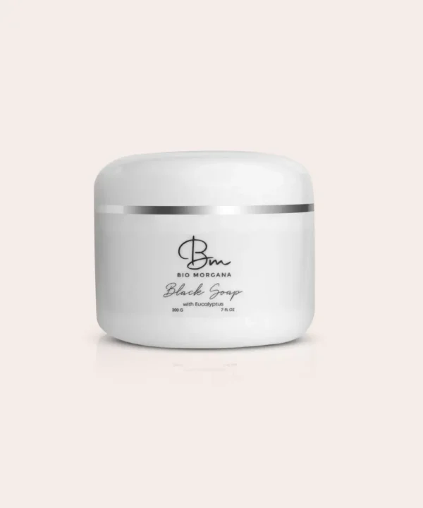 Black soap with Eucalyptus